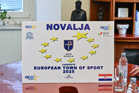 Grad Novalja predstavio kandidaturu za naslov Europskog grada sporta 2025. godine