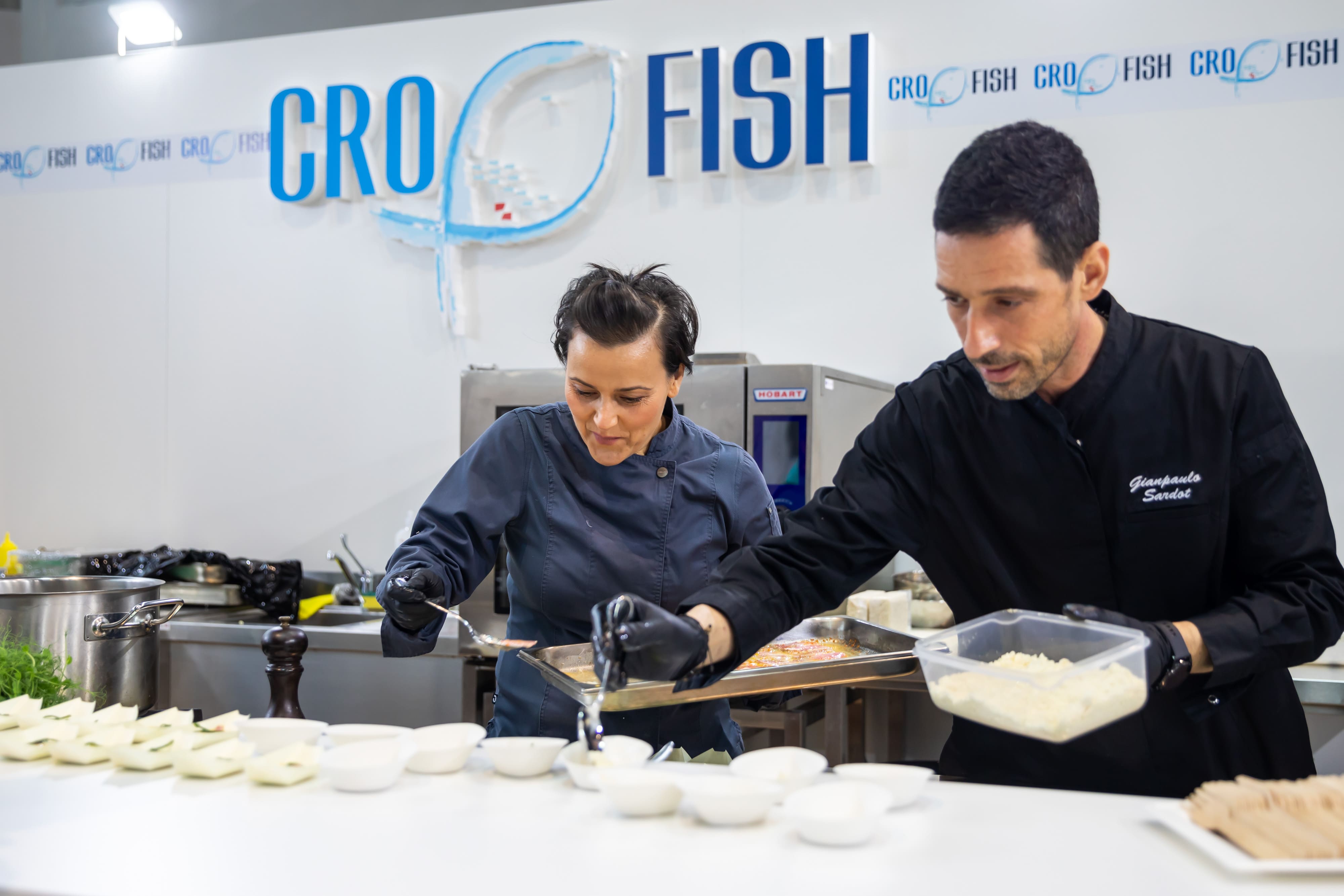 Crofish cooking show