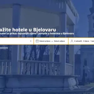 Bjelovar kao najsrdačniji grad u Hrvatskoj prema Booking.com-u