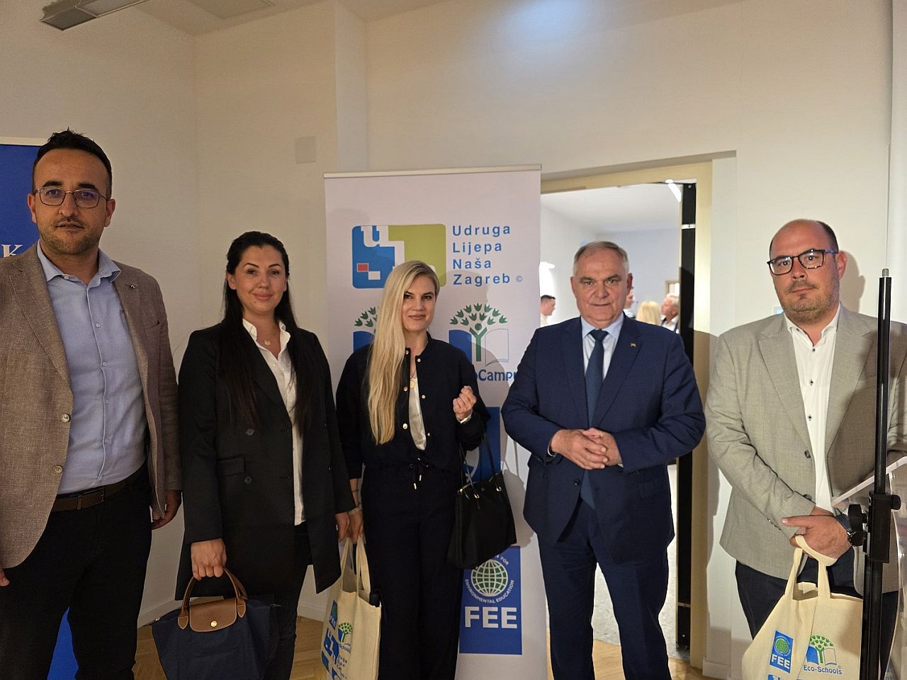 Svecanost dodjeljivanja plave zastave u makarskoj foto aci