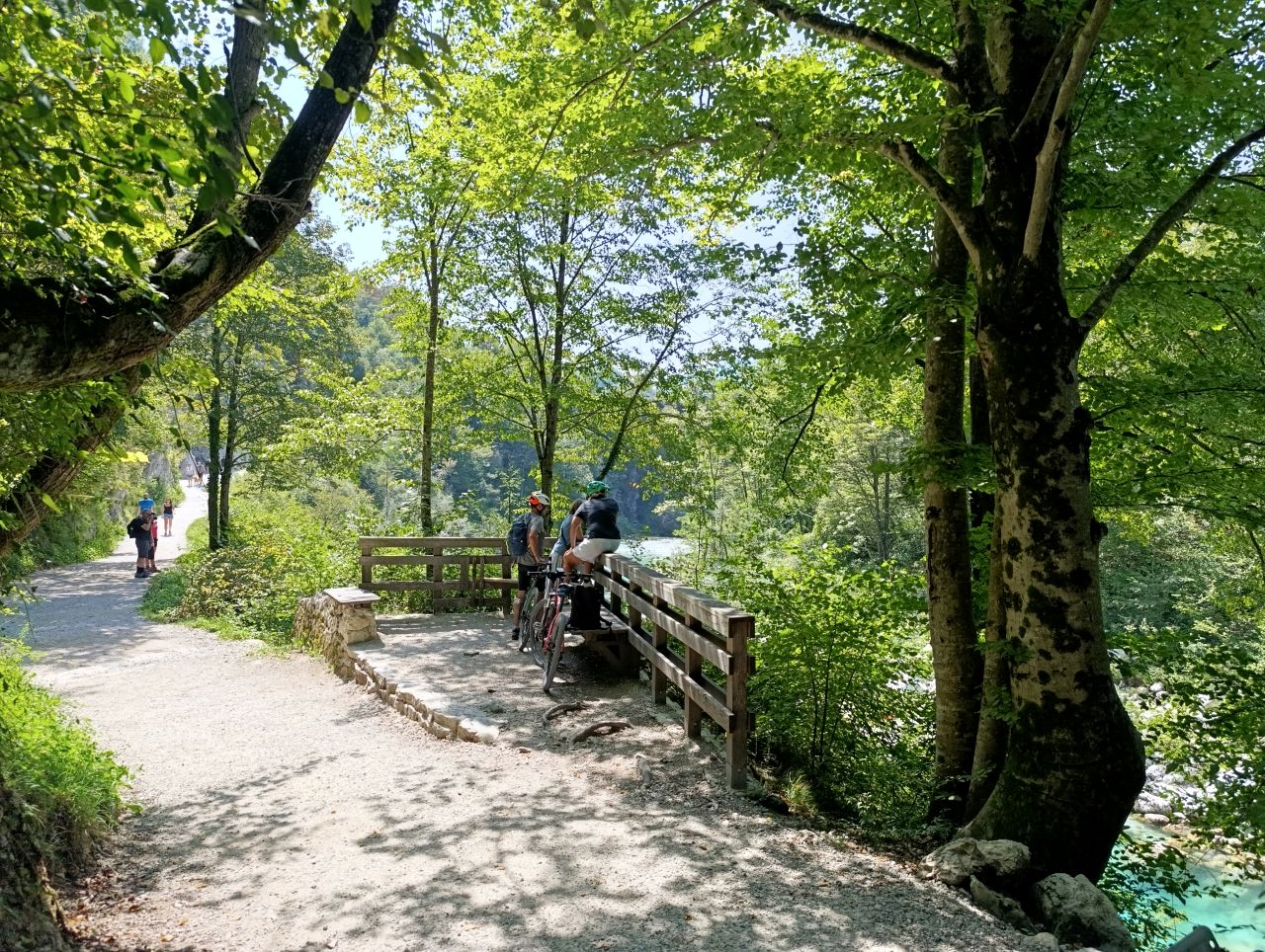 Blanka, bicikli, dolina Soče, Slovenija, priroda, outdoor