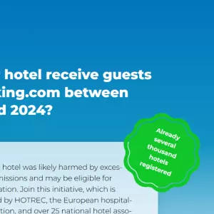 HOTREC: U kolektivnoj tužbi protiv Bookinga sudjeluje više od 15.000 hotela
