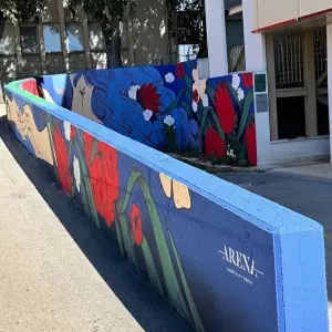 Kada turizam vraća zajednici: mural oplemenjuje prostor Opće bolnice Pula