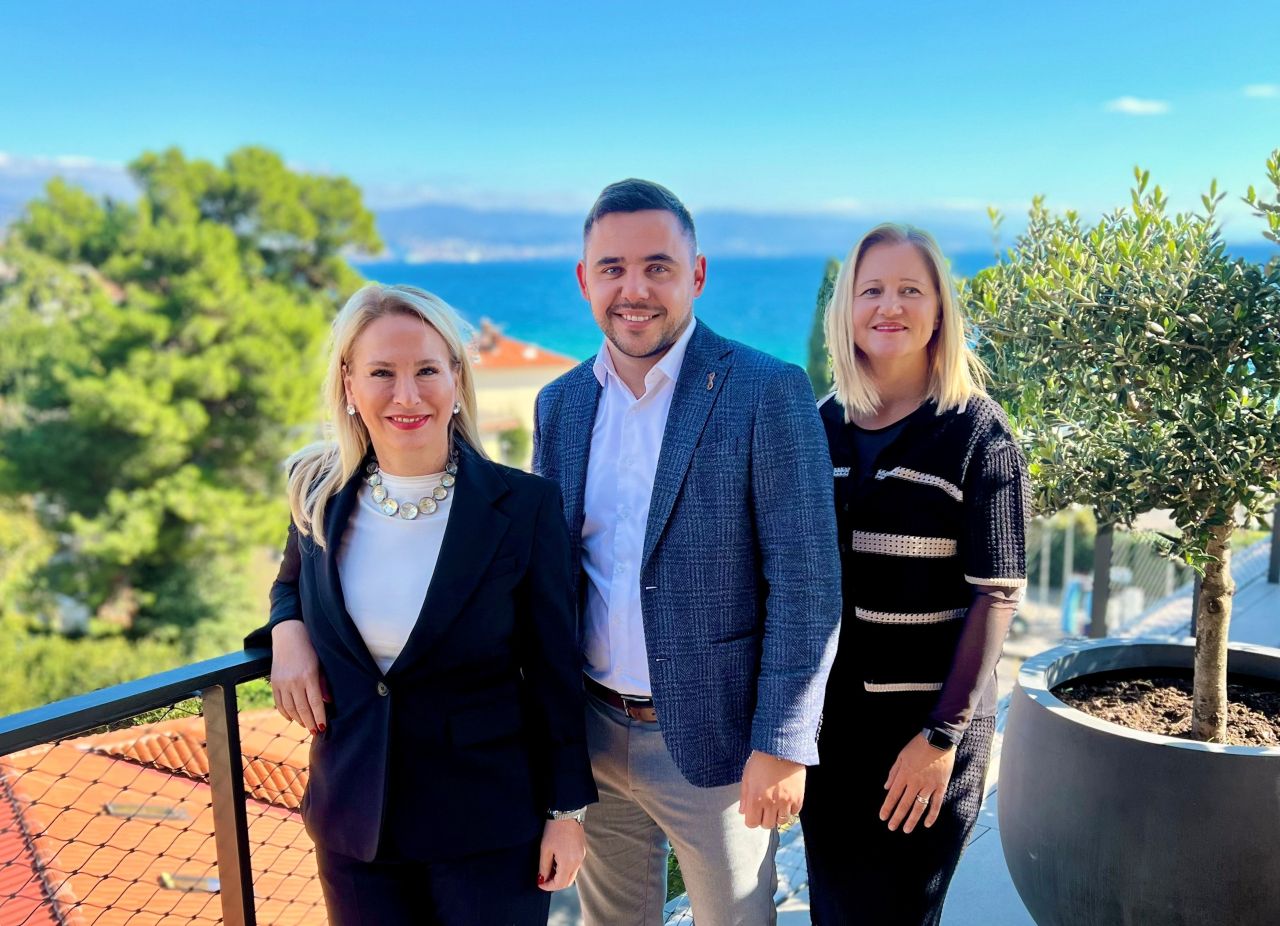 Josipa jutt ferlan direktorica hilton hotela davor kovcalija hotel manager i anamaria hauptfeld schweitzer katarina line