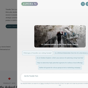 Upoznajte Aurora AI: Kanadski generativni alat koji mijenja način donošenja odluka u turizmu