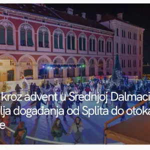 Advent bez lutanja po objavama: Srednja Dalmacija složila više od 300 događanja na jednom mjestu
