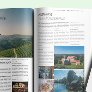 Priča o Međimurju dostupna milijunima putnika u avionima, vlakovima i hotelima u DACH regiji