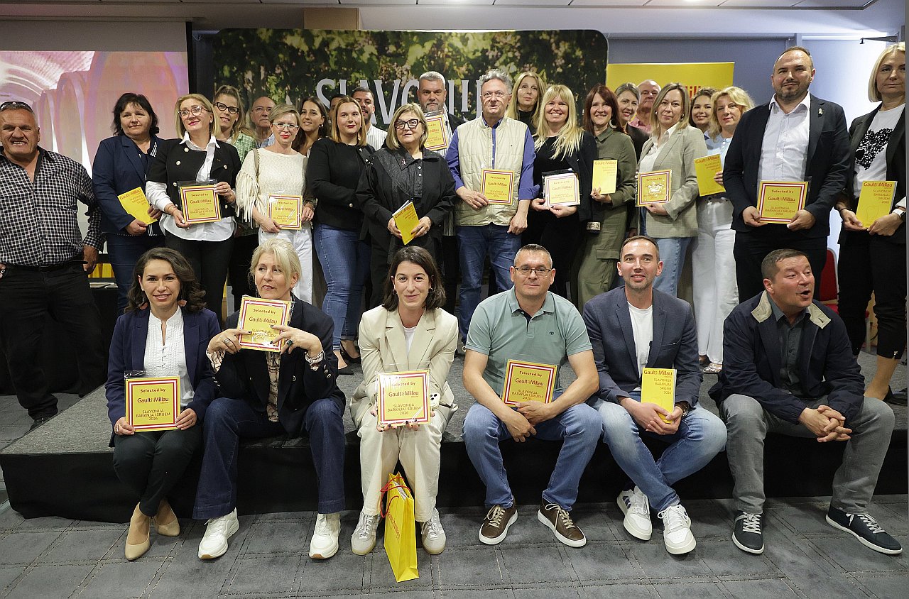 Najbolje vinarke i vinari slavonije baranje i srijema na promociji vodica gaultmillau croatia u osijeku foto b