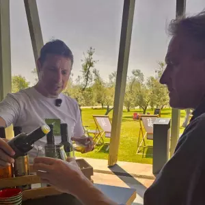 Ben Fogle svoje prvo profesionalno kušanje maslinovog ulja doživio u Istri