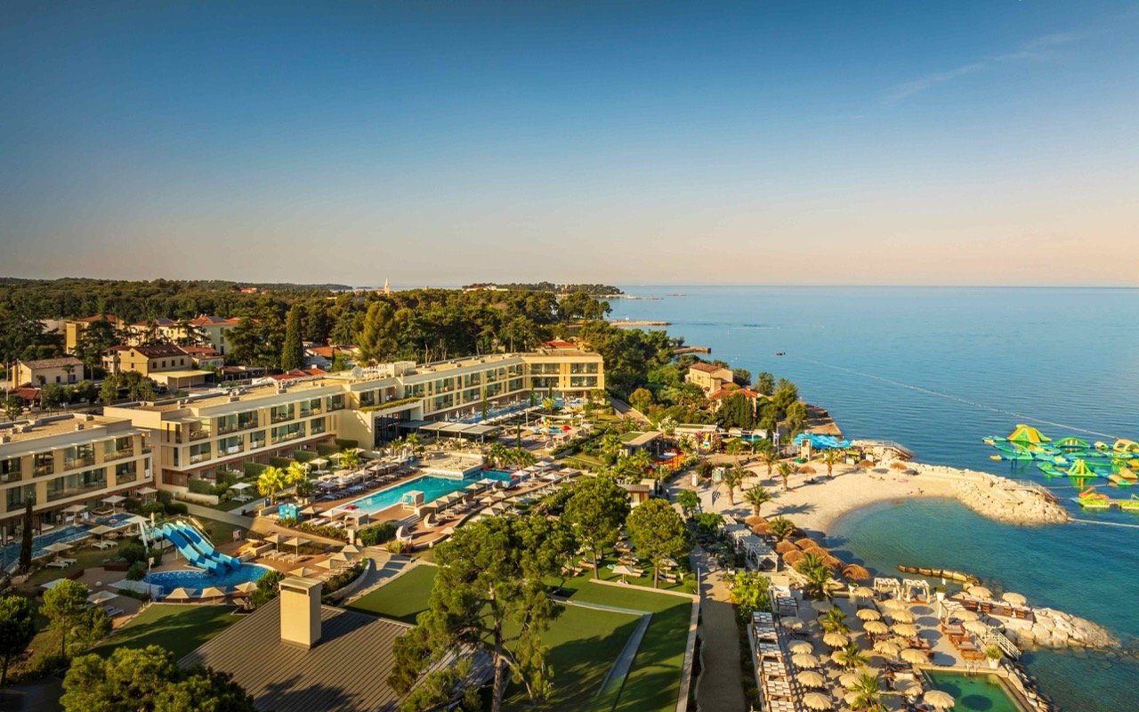 Marea suites valamar collection aerial photo large