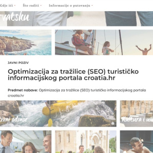 Turisti sve češće pitaju AI. HTZ želi da odgovore pronalaze i na Croatia.hr