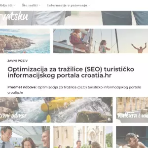 Turisti sve češće pitaju AI. HTZ želi da odgovore pronalaze i na Croatia.hr